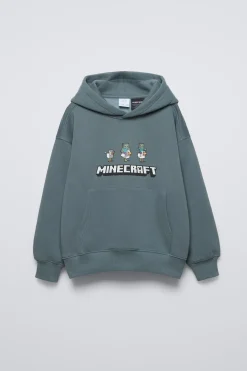 SUDADERA CAPUCHA MINECRAFT © MOJANG AB. ™