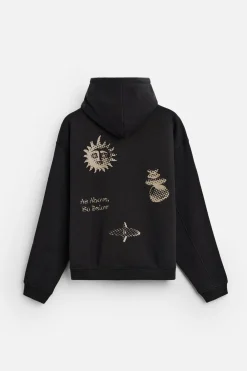 SUDADERA CAPUCHA X ALL CAPS STUDIO