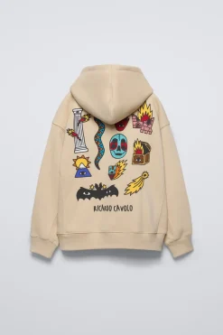 SUDADERA CAPUCHA X RICARDO CAVOLO
