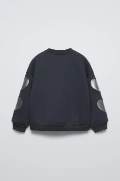 SUDADERA CORAZONES BRILLO