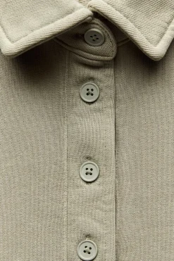 SUDADERA CUELLO POLO LAVADA