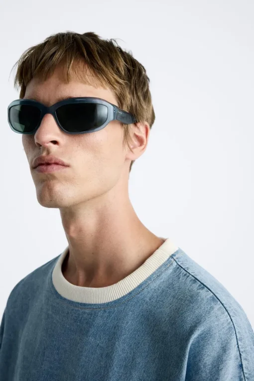 SUDADERA DENIM LAVADO