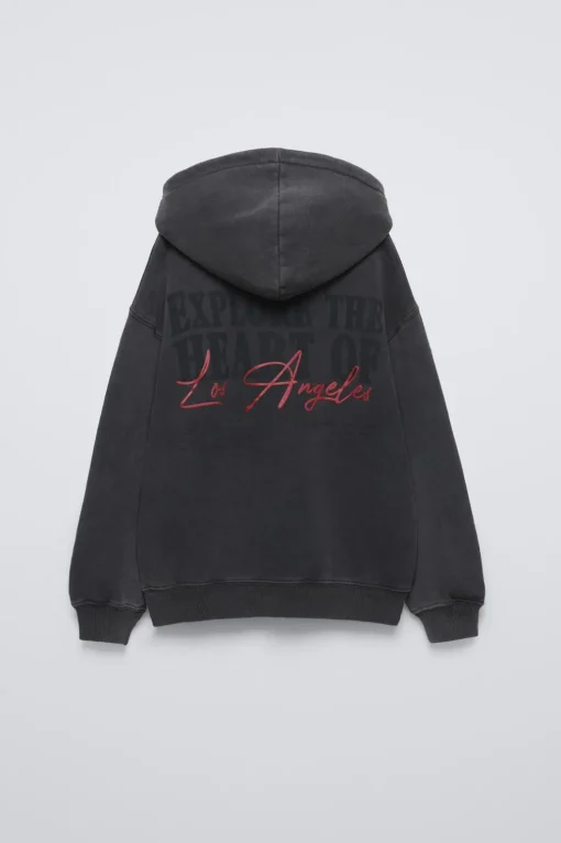 SUDADERA EFECTO LAVADO ESTAMPADA