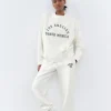 SUDADERA EFECTO LAVADO TEXTO ENGOMADO