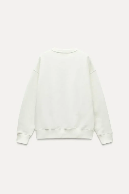 SUDADERA EFECTO LAVADO TEXTO ENGOMADO