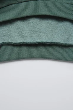 SUDADERA ESTAMPADA MONTAÑA FLOCK