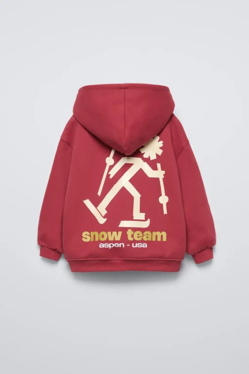 SUDADERA ESTAMPADO SNOW