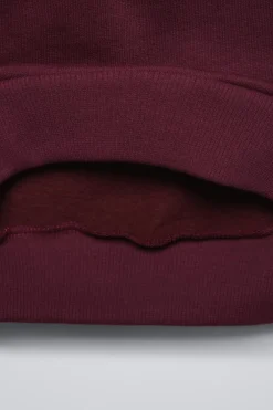 SUDADERA FORRADA CAPUCHA TEXTO
