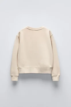 SUDADERA GATO CROP FIT