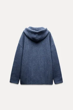 SUDADERA LARGA PUNTO OVERSIZE