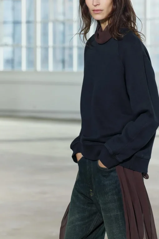 SUDADERA LAVADA OVERSIZE