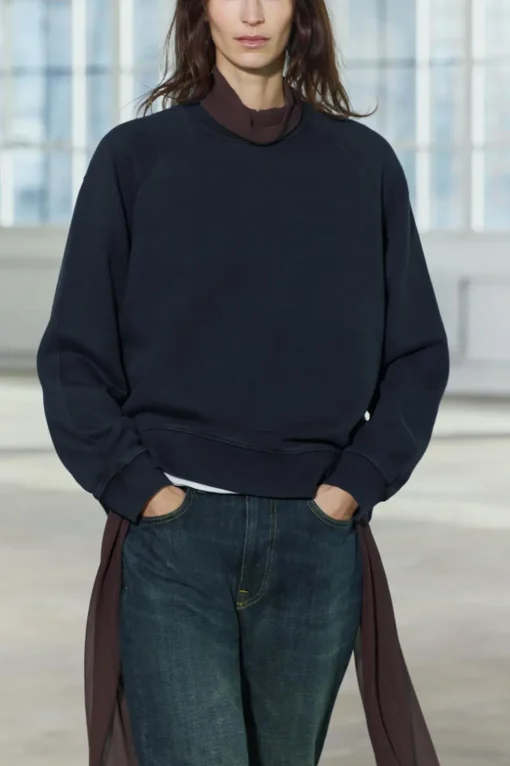 SUDADERA LAVADA OVERSIZE