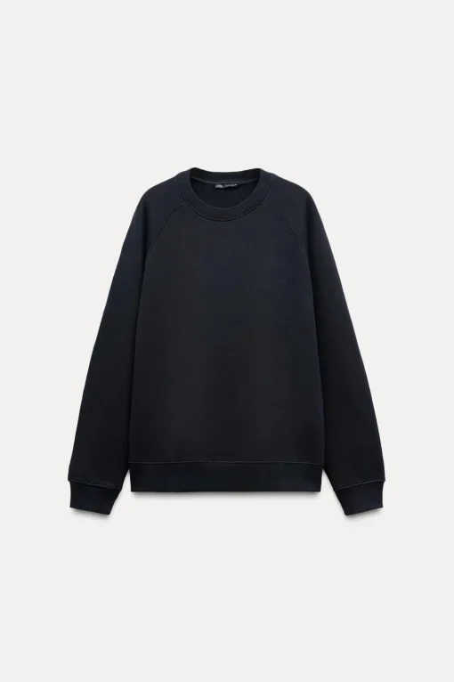 SUDADERA LAVADA OVERSIZE