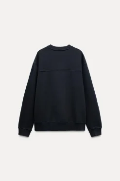 SUDADERA LAVADA OVERSIZE