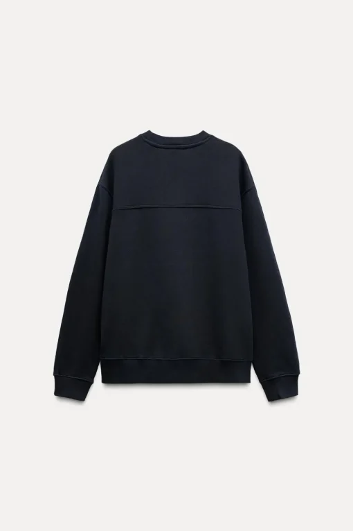 SUDADERA LAVADA OVERSIZE