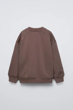 SUDADERA LISA BORDADO