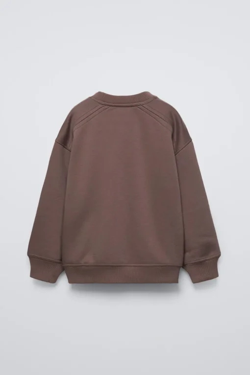 SUDADERA LISA BORDADO