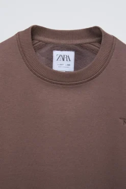 SUDADERA LISA BORDADO