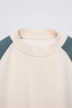 SUDADERA MANGAS ACOLCHADAS