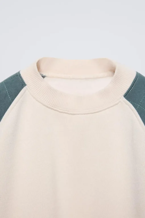 SUDADERA MANGAS ACOLCHADAS