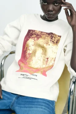 SUDADERA METALIZADA DELANTERO