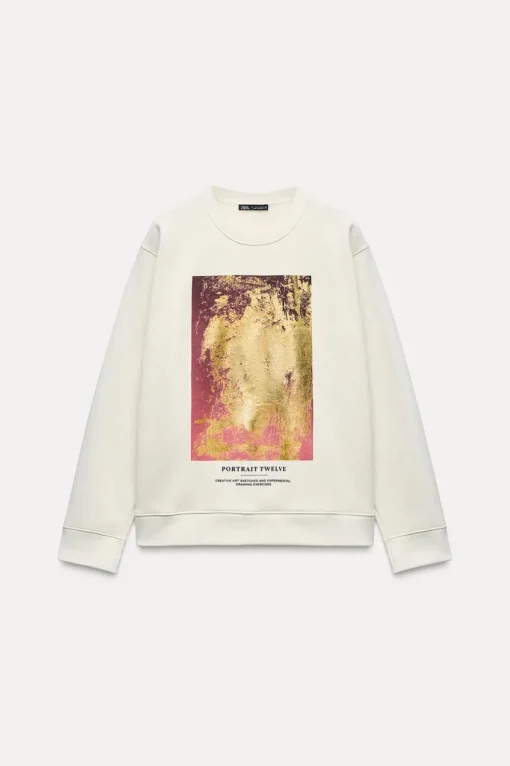 SUDADERA METALIZADA DELANTERO