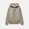 SUDADERA OVERSIZE ETIQUETA