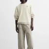 SUDADERA RAYAS BORDADO