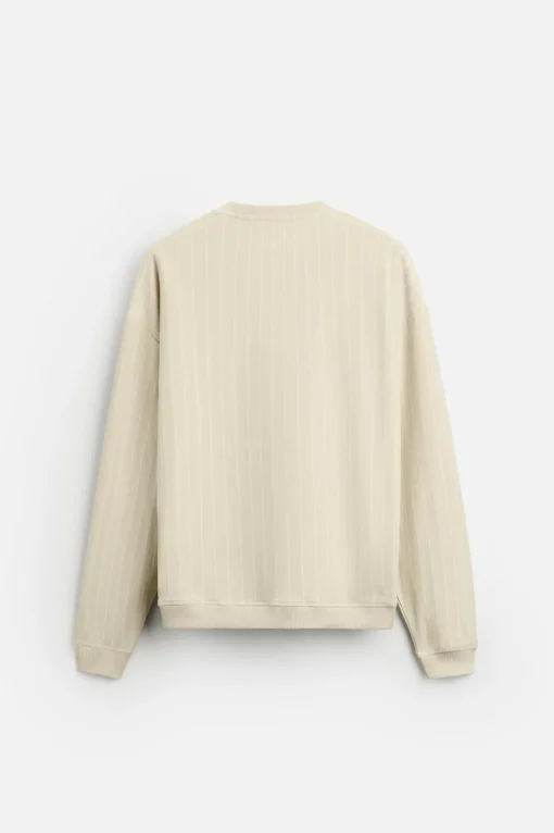 SUDADERA RAYAS BORDADO