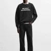 SUDADERA TEXTO ESTAMPADO