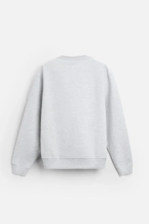 SUDADERA TEXTO ESTAMPADO