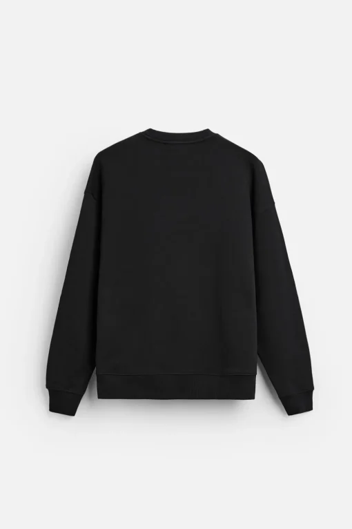 SUDADERA TEXTO ESTAMPADO