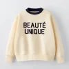 SUDADERA TEXTO FLOCK