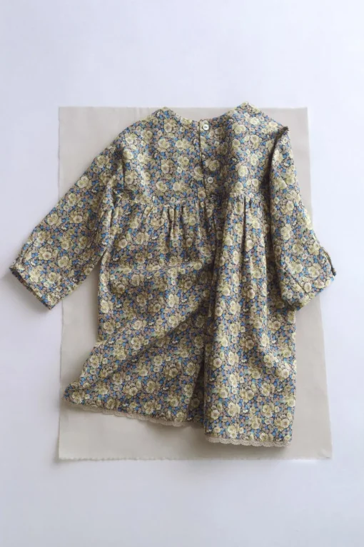 TIMELESZ - VESTIDO FLORES PUNTILLA