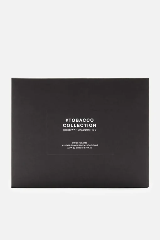 #TOBACCO COLLECTION RICH WARM ADDICTIVE EDT + ALL-OVER BODY SPRAY EDC 2X 100ML (3.38 FL OZ. )