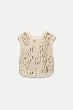 TOP CHALECO CROCHET