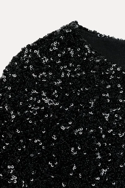 TOP CROP LENTEJUELAS