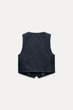 TOP DENIM TRF