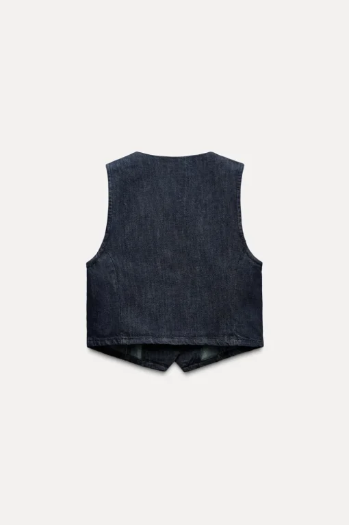 TOP DENIM TRF