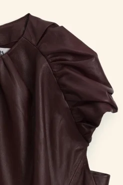 TOP FRUNCES PIEL 100% LIMITED EDITION