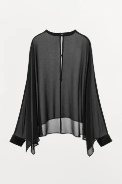 TOP GEORGETTE ABALORIOS