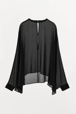 TOP GEORGETTE ABALORIOS