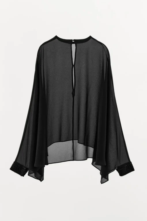 TOP GEORGETTE ABALORIOS