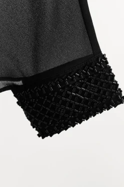 TOP GEORGETTE ABALORIOS