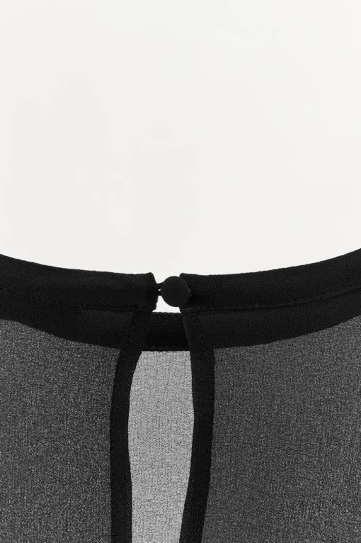 TOP GEORGETTE ABALORIOS