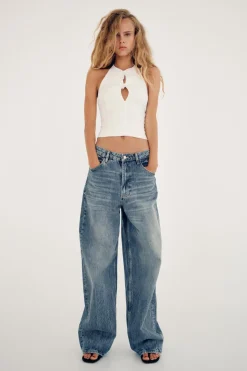 TOP HALTER ELÁSTICO LAZOS