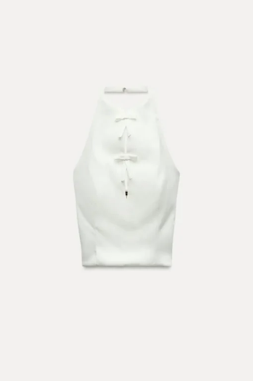 TOP HALTER ELÁSTICO LAZOS