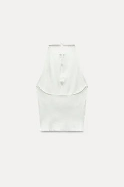 TOP HALTER ELÁSTICO LAZOS