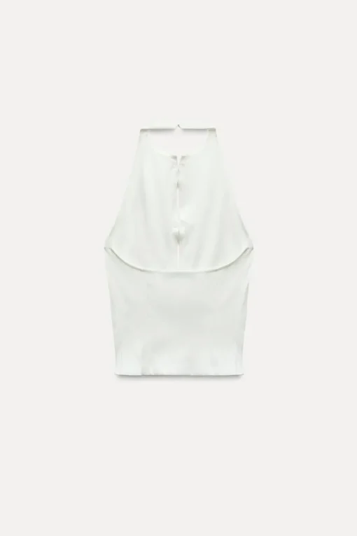 TOP HALTER ELÁSTICO LAZOS