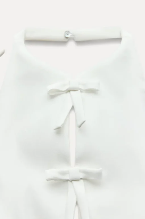 TOP HALTER ELÁSTICO LAZOS